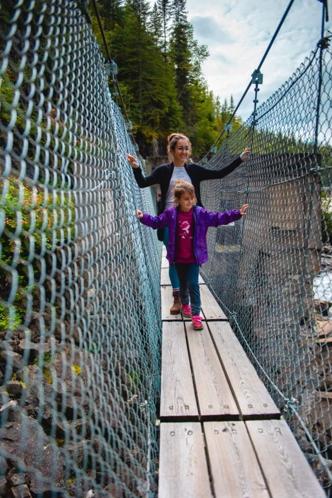 Passerelles et ponts suspendus
